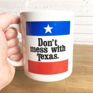 Don’t Mess With Texas Coffee Mug Patriotic Texan